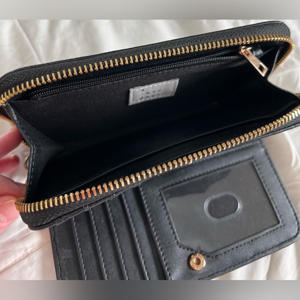 A New Day Black Bifold Wallet